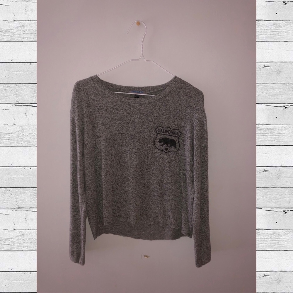 Cropped California tee